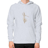 Hoodie (on man) Heather grey DesiVesiLtd
