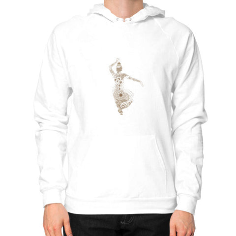 Hoodie (on man) White DesiVesiLtd