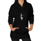 Hoodie (on woman) Black DesiVesiLtd