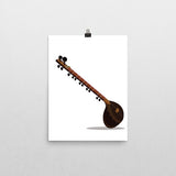 Sitar Canvas