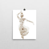 Indian Dance Pose Canvas