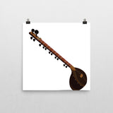 Sitar Canvas