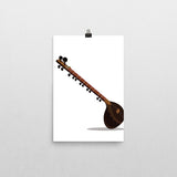 Sitar Canvas