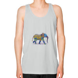 Unisex Fine Jersey Tank (on man) Silver DesiVesiLtd