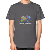 Unisex T-Shirt (on man) Asphalt DesiVesiLtd