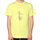 Unisex T-Shirt (on man) Lemon DesiVesiLtd