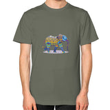 Unisex T-Shirt (on man) Lieutenant DesiVesiLtd