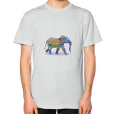 Unisex T-Shirt (on man) Silver DesiVesiLtd