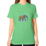 Unisex T-Shirt (on woman) Grass DesiVesiLtd