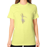 Unisex T-Shirt (on woman) Lemon DesiVesiLtd