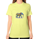 Unisex T-Shirt (on woman) Lemon DesiVesiLtd