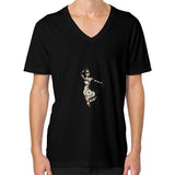 V-Neck (on man) Black DesiVesiLtd