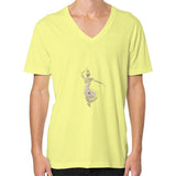 V-Neck (on man) Lemon DesiVesiLtd
