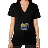 V-Neck (on woman) Black DesiVesiLtd