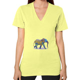 V-Neck (on woman) Lemon DesiVesiLtd