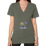 V-Neck (on woman) Lieutenant DesiVesiLtd