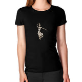 Women's T-Shirt Black DesiVesiLtd