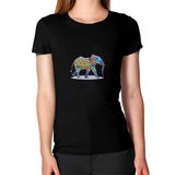 Women's T-Shirt Black DesiVesiLtd