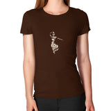 Women's T-Shirt Brown DesiVesiLtd