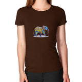 Women's T-Shirt Brown DesiVesiLtd