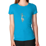Women's T-Shirt Teal DesiVesiLtd