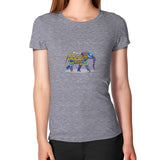 Women's T-Shirt Tri-Blend Grey DesiVesiLtd